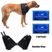 Caldera Pet Therapy Wrap w/Gel Insert Shoulder Lg