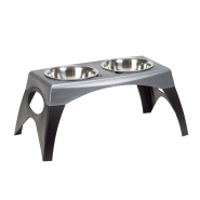 Maslow Elevated Feeder Grey/Black XL