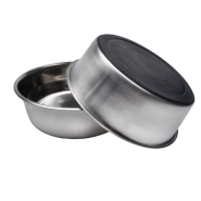 Coastal Non Skid Stainless Bowl 2 Cup