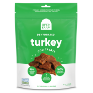 Open Farm Dog Treats Dehydrated Turkey 4.5 oz