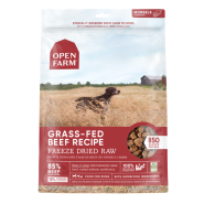 Open Farm Dog Freeze Dried Raw Grass-Fed Beef Mrsls 22 oz
