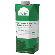 --Currently Unavailable-- Open Farm Dog/Cat Bone Broth Topper Homestead Turkey 32 oz