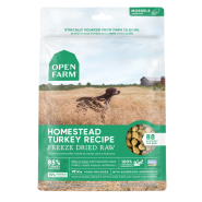 Open Farm Dog Freeze Dried Raw Homestead Turkey Mrsls 3.5 oz