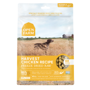Open Farm Dog Freeze Dried Raw Harvest Chicken Mrsls 3.5 oz