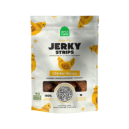 Open Farm Dog Treats Grain Free Jerky Strips Chicken 5.6 oz