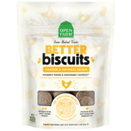 Open Farm Dog Treats Better Biscuits Chicken & Oatmeal 8 oz