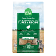 Open Farm Dog Freeze-Dried Raw Homestd Turkey Patties 10.5oz