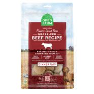 Open Farm Dog Freeze-Dried Raw Grass Fed Beef Patties 10.5oz