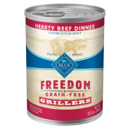 Blue Freedom GF Dog Grillers Beef 12/12.5 oz