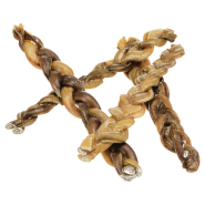 Redbarn Dog Bully Stick Braided 12" 2pk
