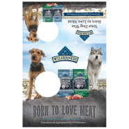Blue Wilderness Born to Love Meat Lg Bag Stacker Card Dog