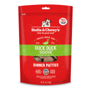 Stella&Chewys Dog FD Duck Duck Goose Patties 25 oz