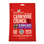--Currently Unavailable-- Stella&Chewys Dog Carnivore Crunch Turkey Treats 3.25 oz