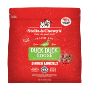 --Currently Unavailable-- Stella&Chewys Dog Raw Duck Duck Goose Morsels 4 lb