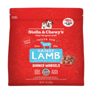 Stella&Chewys Dog Raw Dandy Lamb Morsels 4 lb