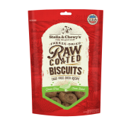 --Currently Unavailable-- Stella&Chewys Dog Raw Coated Biscuits Cage-Free Duck 9 oz