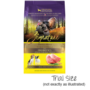 Zignature Dog LID Turkey Small Bites Trials 24/4 oz