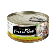 Fussie Cat Premium Tuna w/Smoked Tuna in Aspic 24/2.82oz