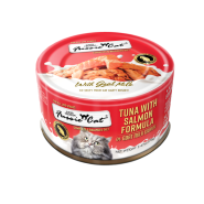 Fussie Cat Premium Tuna w/Salmon in Goats Milk 24/2.4oz