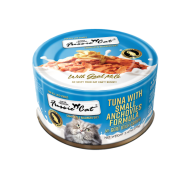 Fussie Cat Premium Tuna w/SmAnchovies in Goats Milk 24/2.4oz