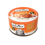 Fussie Cat Premium Tuna w/Anchovies in Goats Milk 24/2.4oz