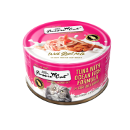 Fussie Cat Premium Tuna w/Oceanfish in Goats Milk 24/2.4oz