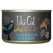 Tiki Cat After Dark GF Chicken/Quail Egg 8/5.5 oz