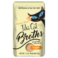 Tiki Cat Broths GF Chicken 12/1.3 oz Pouch