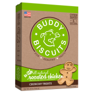 Buddy Biscuits Oven Baked Crunchy Treats Roast Chicken 16 oz