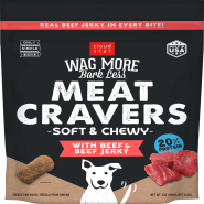 Cloud Star WMBL Meat Cravers Soft Chews Beef 5 oz