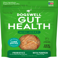 Dogswell Gut Health Mini Jerky Lamb 4 oz