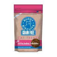 Buddy Biscuits Cat Treats Savory Turkey&Cheddar 3 oz