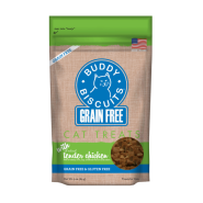 Buddy Biscuits Cat GF Treats Tender Chicken 3 oz