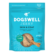 Dogswell Jerky GF Skin & Coat Lamb Treats 10 oz