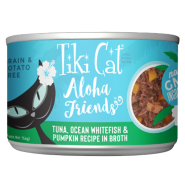 Tiki Cat Aloha Friends GF Tuna/OcnWhitefish/Pumpkin 8/5.5 oz