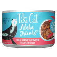 Tiki Cat Aloha Friends GF Tuna/Shrimp/Pumpkin 8/5.5 oz