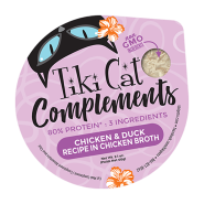 Tiki Cat Compliments Wet Topper Chicken & Duck 8/2.1 oz
