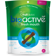 Fruitables Dog BioActive GF Dental Chews Tiny 153 g 22 ct