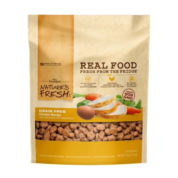 Nature's Fresh Dog GF Chicken 1.75 lb Pan Pacific Pet