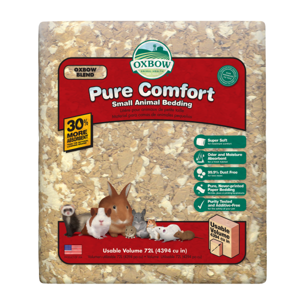 Oxbow Pure Comfort Bedding Oxbow Blend 72L (4394 cu in) Pan Pacific Pet