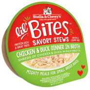 Stella&Chewys Dog LilBites SvryStws Chk&Duck inBrth 12/2.7oz