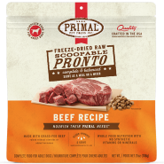 Primal Dog Freeze Dried Beef Pronto 25 oz