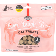 Primal Cat Treats Liver Laugh Love Simply Pork 1.5 oz