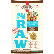 Primal Dog Kibble in the Raw Fish & Pork 9 lb