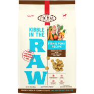 Primal Dog Kibble in the Raw Fish & Pork 1.5 lb