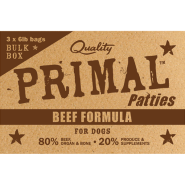 Primal Dog Raw Beef Bulk 18 lb