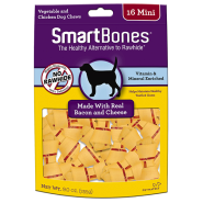 SmartBones Bacon & Cheese MINI 16 pk