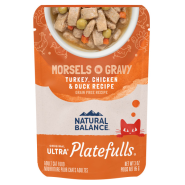 NB Platefulls Cat Turkey Ckn&Duck in Gravy Pouch 24/3 oz