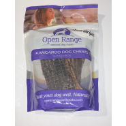 Open Range Kangaroo Dog Chews Steak Strips 100 g