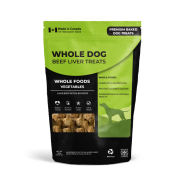 Whole Dog Beef Liver Snaps Whole Foods Vegetables 380 g